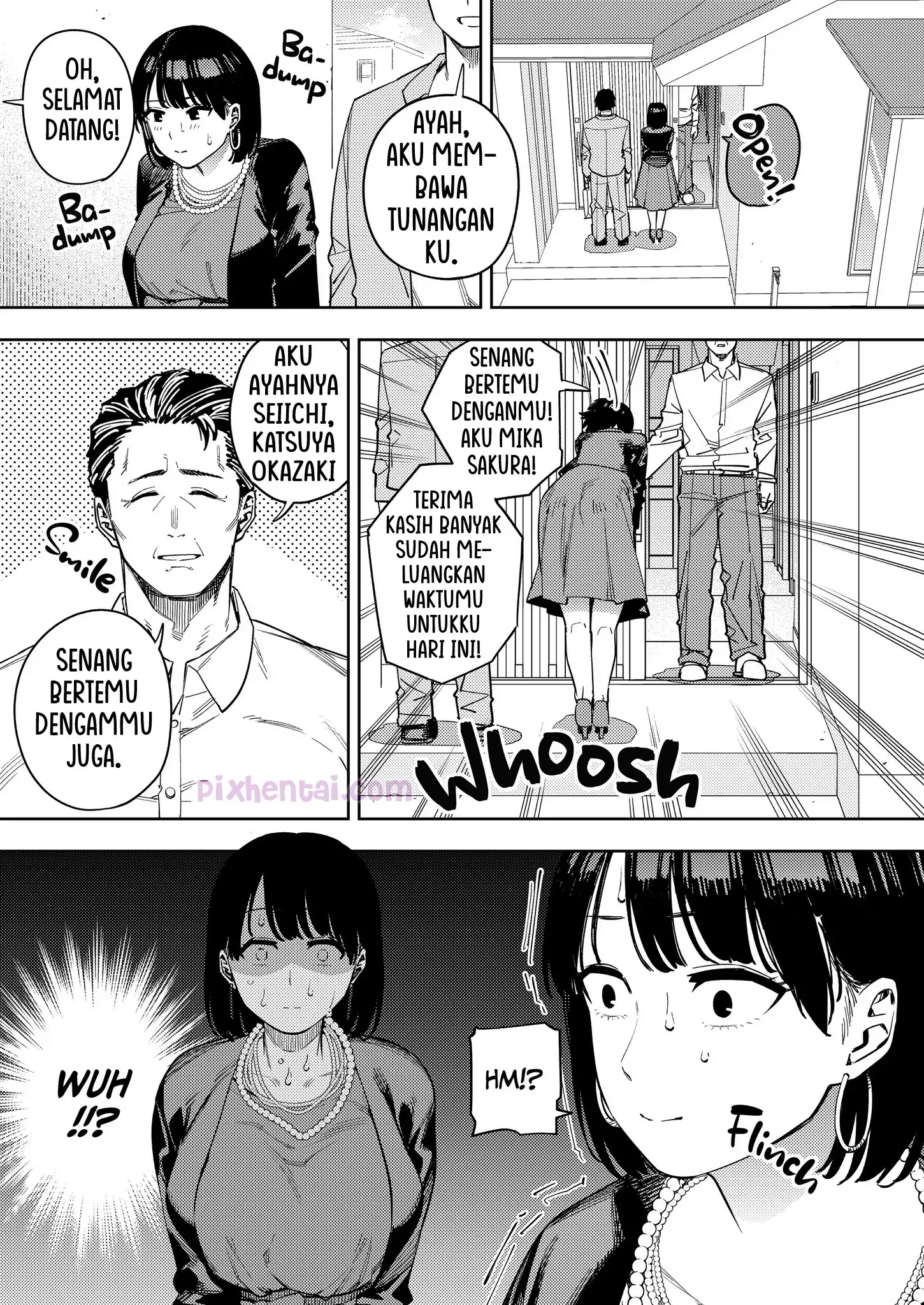Komik hentai xxx manga sex bokep Wife Embraced by Father-in-Law Mika Part 1 page 6